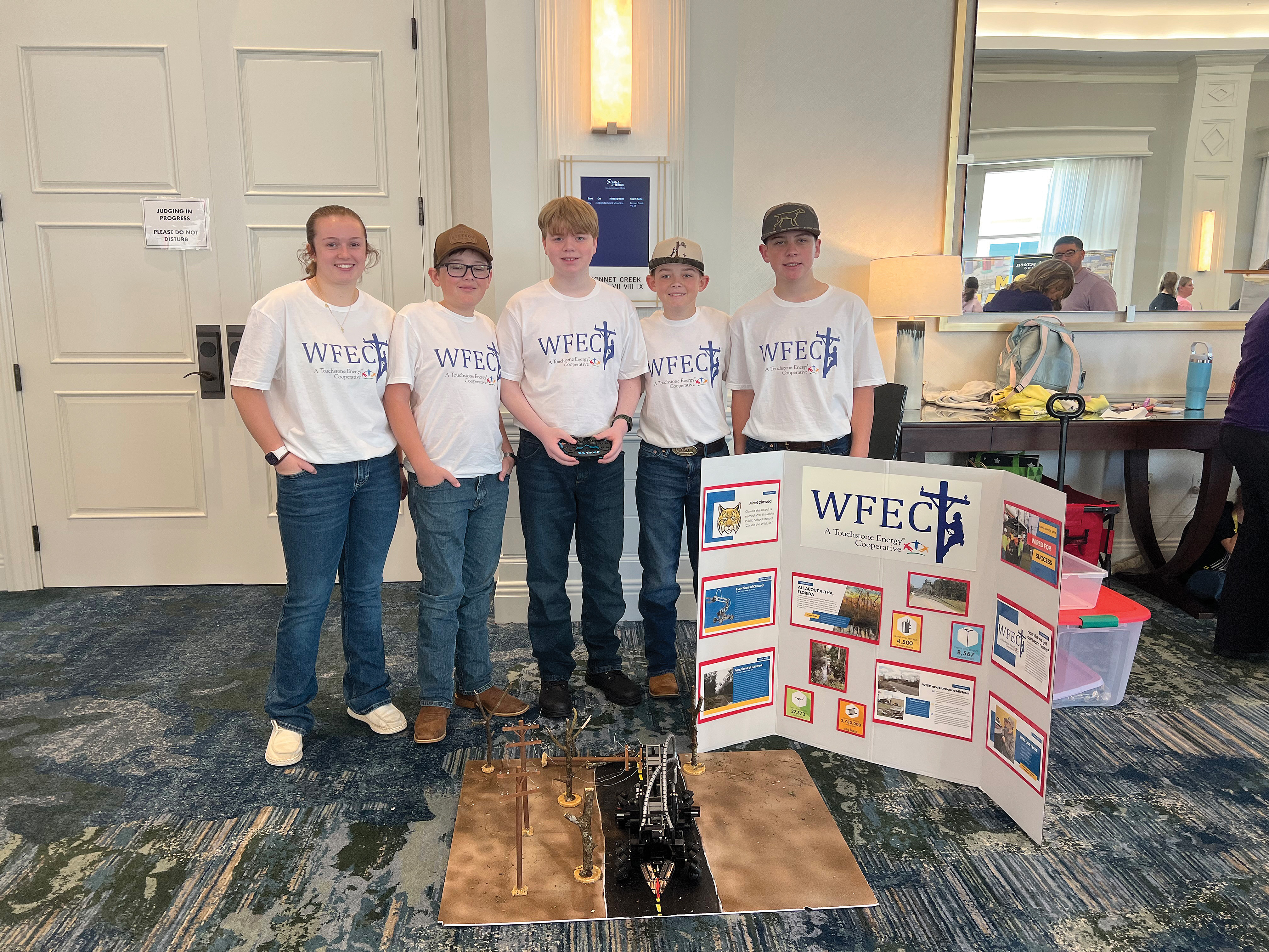 Wfec WFEC Assists Altha Junior Beta with Robotics Project - Current Light ...