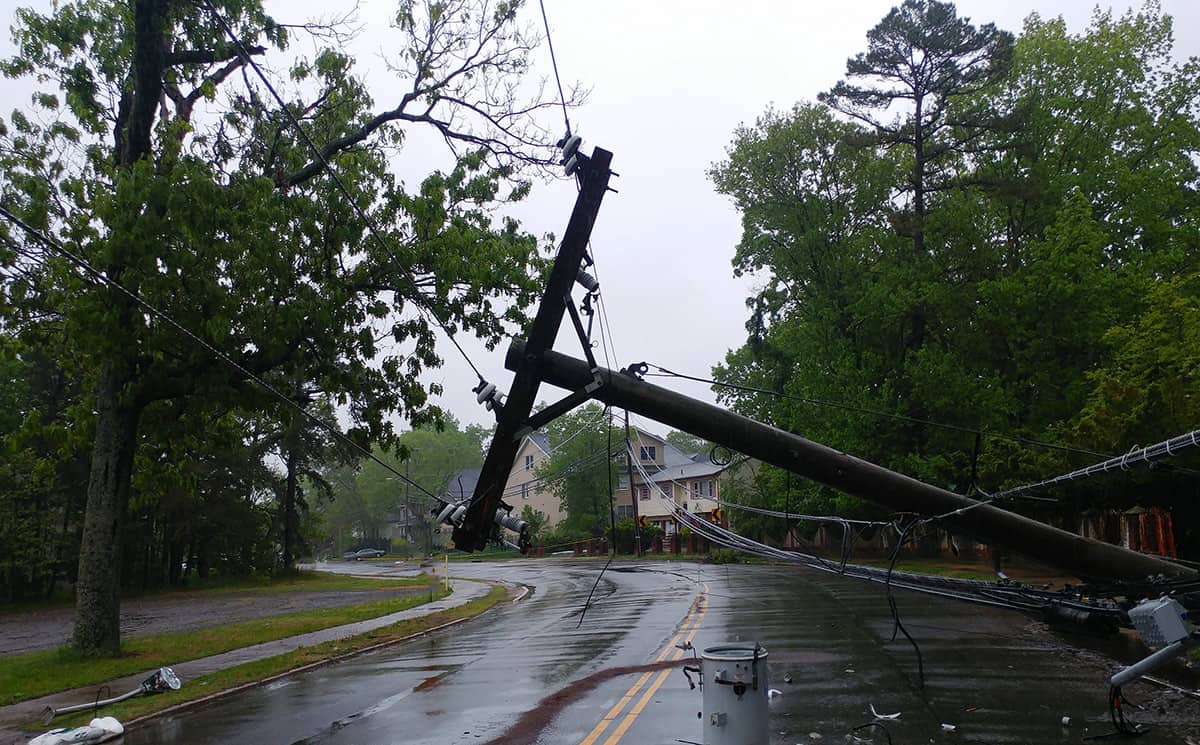 downed lines